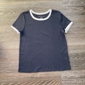 American Eagle Basic Navy T-Shirt